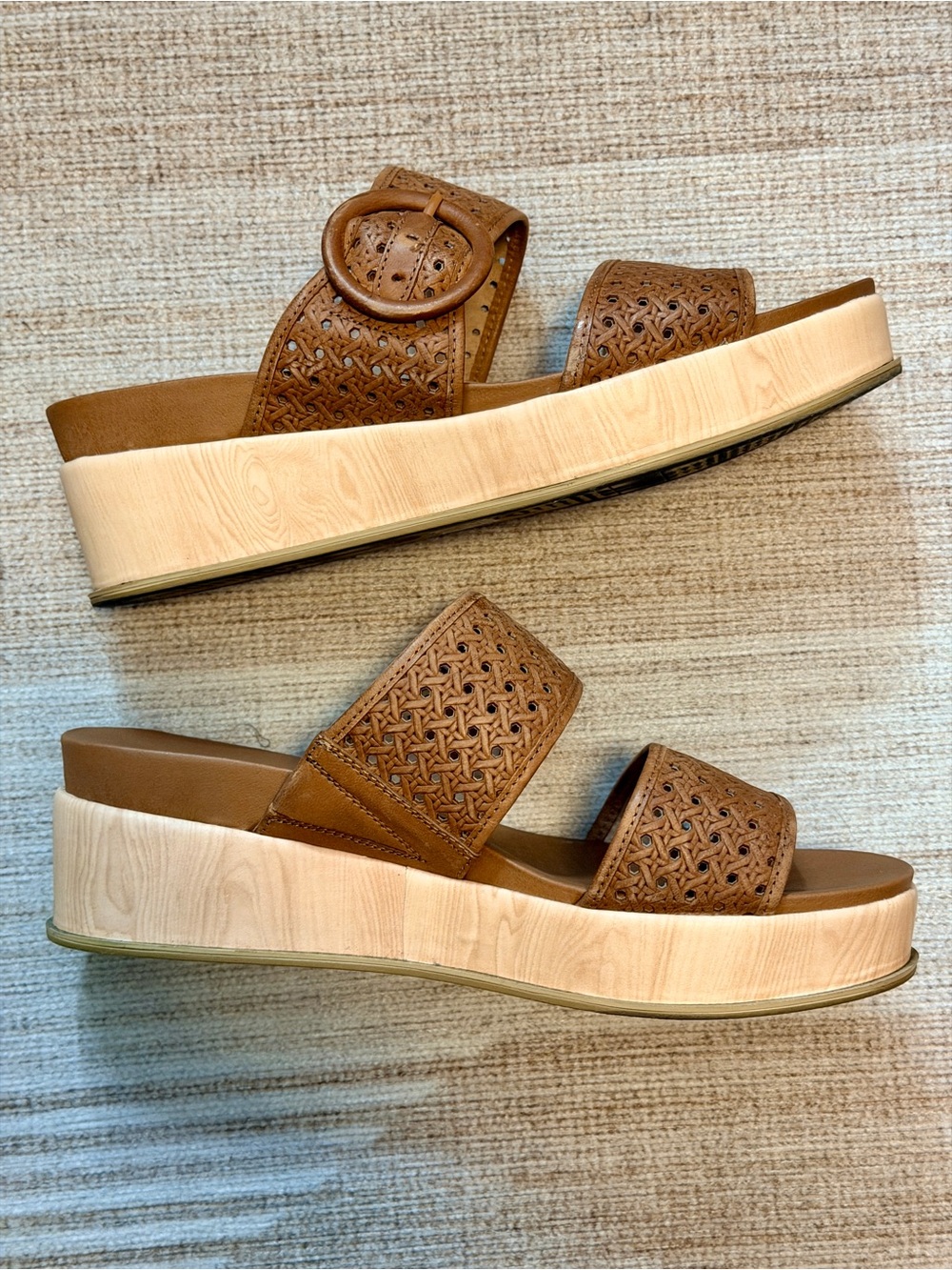 Dr. Scholl’s Original Collection Sandals Block Heel Platform |Brown |11 |Comfort - Picture 12 of 15
